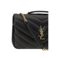 Saint Laurent Black Lamb Ovis Aries Aries Shoulder Bag