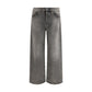 Golden Goose Gray Cotton Relaxed Fit Jeans