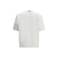 Thom Browne White Cotton Sportswear