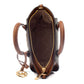 Michael Kors Brown Canvas Handbag