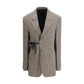 Balenciaga Multicolor Lyocell Coat