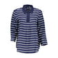 Gant Blue Viscose Women Polo Shirt