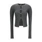 Amiri Black Viscose Cardigan