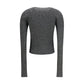 Amiri Black Viscose Cardigan