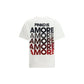 PINKO White Cotton T-Shirt