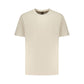 Hugo Boss Beige Cotton Men T-Shirt