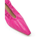 Bottega Veneta Fuchsia Leather Slippers