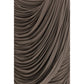 Magda Butrym Brown Copper Midi Skirt