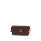 PINKO Brown Calf Leather Bos Taurus Shoulder Bag
