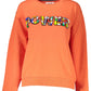 Desigual Orange Cotton Sweatshirt