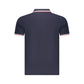 North Sails Blue Cotton Men Polo Shirt