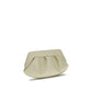 THEMOIRè White Polyethylene Clutch Bag