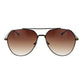 Champion Gray Stainless Steel Sunglasses