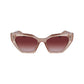 Karl Lagerfeld Brown Injected Sunglasses