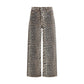 Ganni Multicolor Cotton Relaxed Fit Jeans