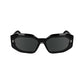 Karl Lagerfeld Black Injected Sunglasses