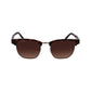 Lacoste Brown Injected Sunglasses