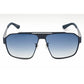 Police Blue Metal Sunglasses