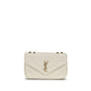 Saint Laurent Beige Lamb Ovis Aries Aries Shoulder Bag