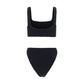 Hunza G Black Polyamide Bikini