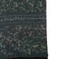 Dolce & Gabbana Green Silk Floral Pattern Fringed 135cm X 16cm  Scarf