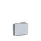 PINKO Blue Calf Leather Bos Taurus Wallet