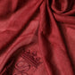 Dolce & Gabbana Red Cashmere Silk Fringe Wrap Foulard 200cm X 70cm Scarf