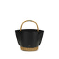 Sacai Black Calf Leather Bos Taurus Shoulder Bag