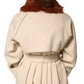 Dolce & Gabbana Brown Mink Fur Collar Women Neck Wrap 60cm x 14cm  Scarf