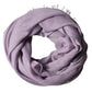 Brunello Cucinelli Purple Cashmere Silk Fringe Wrap 200cm x 95cm Scarf