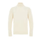 Gran Sasso White Wool Turtleneck