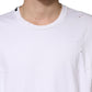 Dolce & Gabbana White Cotton Crewneck Short Sleeve T-Shirt
