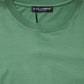 Dolce & Gabbana LightGreen Cotton Crewneck Short Sleeve T-Shirt