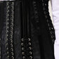 Dolce & Gabbana Black Lace-Up Waist Cincher Bustier Corset Top