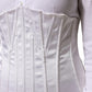 Dolce & Gabbana White Polyamide Waist Cincher Bustier Corset Top