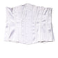 Dolce & Gabbana White Polyamide Waist Cincher Bustier Corset Top