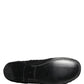 Dolce & Gabbana Men Black Riccio Shearling Dress Derby Shoes