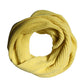 Dolce & Gabbana Yellow Cotton Knitted Neck Foulard 270cm x 31cm  Men Scarf