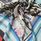 Dolce & Gabbana Multicolor Milano Print Cashmere 134cm x 130cm Men Scarf