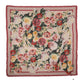 Dolce & Gabbana Multicolor Floral Print Square Stole 136cm x 130cm Scarf