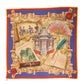 Dolce & Gabbana Multicolor Italy China Shawl Wrap 140cm x 130cm  Scarf