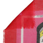 Dolce & Gabbana Pink DG Amore Print Neck Square Shawl 140cm x 140cm Scarf