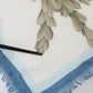Dolce & Gabbana White Flower Vase Cashmere Stole Wrap 132cm x 128cm Scarf