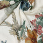Dolce & Gabbana White Flower Vase Cashmere Stole Wrap 132cm x 128cm Scarf