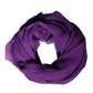 Dolce & Gabbana Purple Silk Neck Wrap Shawl Stole 200cm x 134cm Scarf