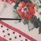 Dolce & Gabbana Multicolor Floral Print Square Stole 133cm x 133cm Scarf