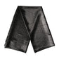 Dolce & Gabbana Black Silk Square Wrap Shawl Foulard 122cm x 120cm  Scarf