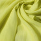 Dolce & Gabbana Yellow Green Silk Sash Foulard Stole 292cm x 19cm Scarf