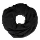 Dolce & Gabbana Black Silk Neck Wrap Shawl Stole 167cm x 126cm Scarf