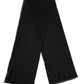 Dolce & Gabbana Black Silk Neck Wrap Shawl Stole 200cm x 64cm  Scarf